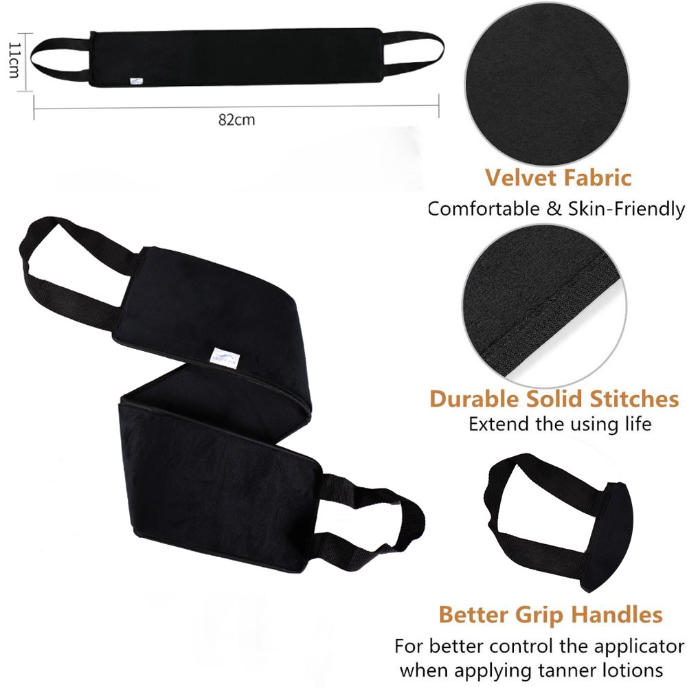 Dụng cụ thoa kem chống nắng cho lưng thiết kế mềm có thể vệ sinh