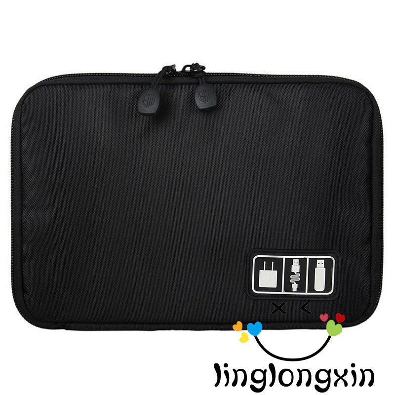 Túi đựng điện thoại, dây cáp sạc, USB tiện dụng 25*18*2cm