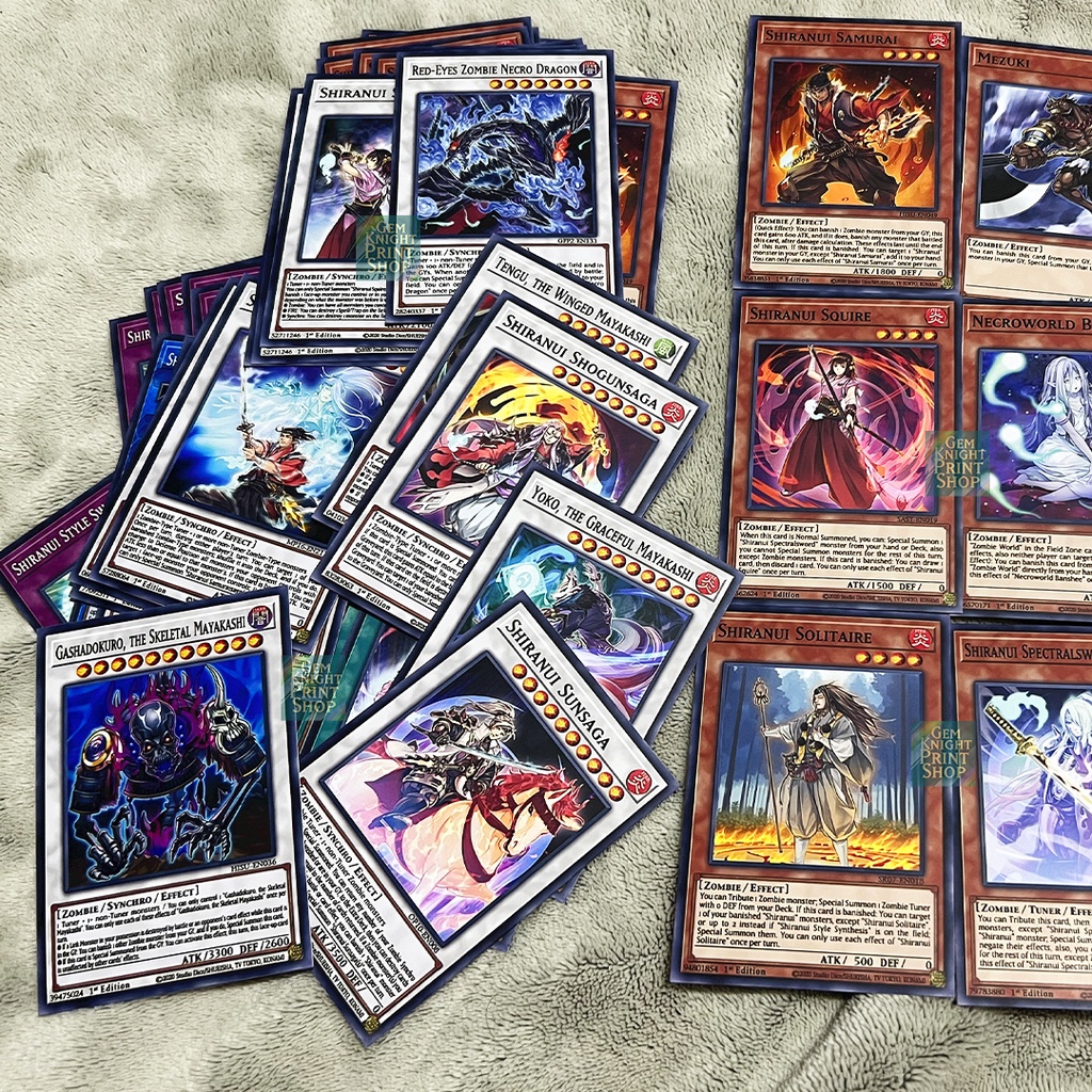 Bộ bài Yugioh - Shiranui - Structure Deck