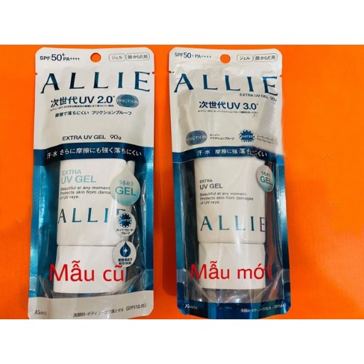 (Mẫu mới 2020) Kem Chống Nắng Kanebo Allie Extra UV  3.0 Gel 90g