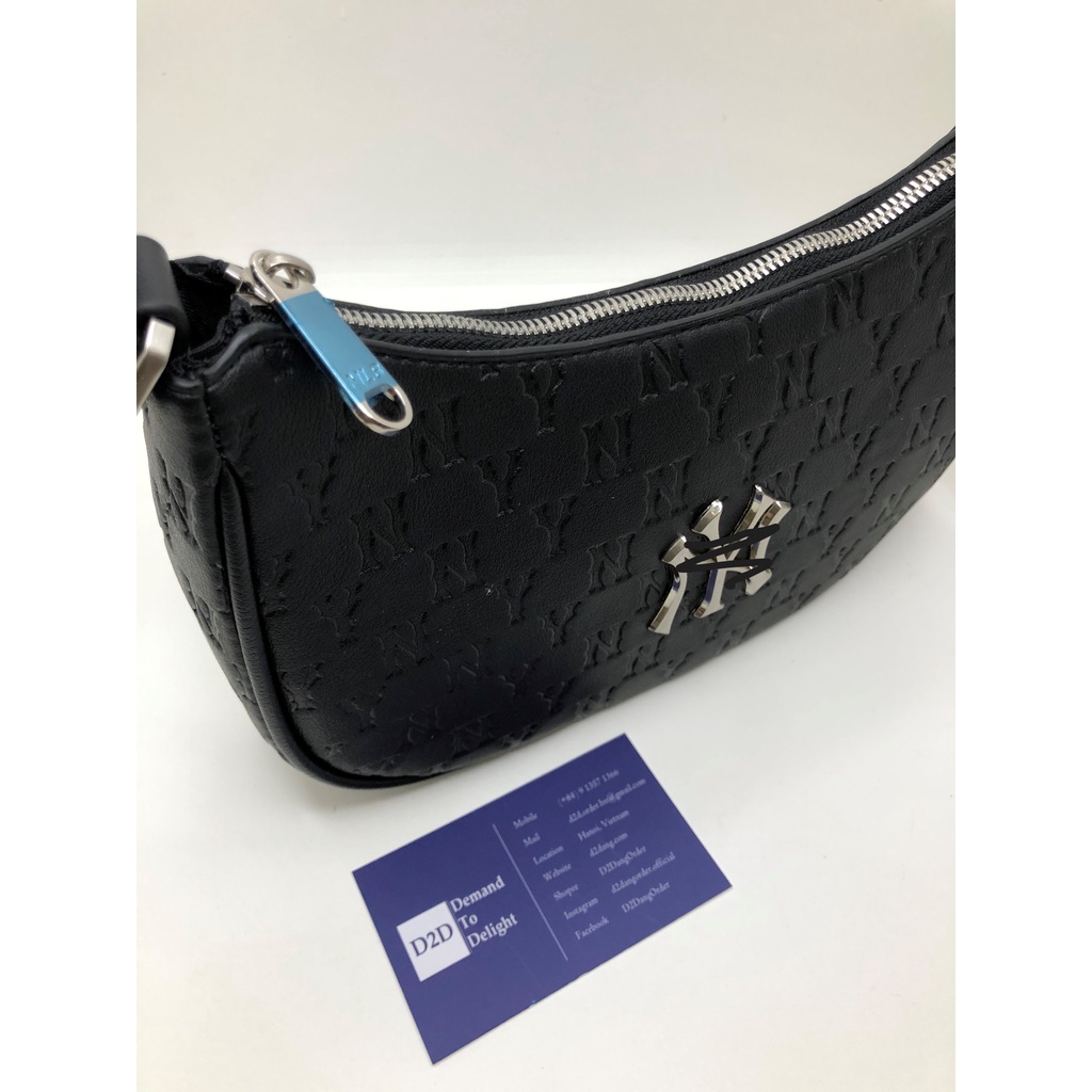 Túi Đeo Vai M.L.B Monogram Embo Hobo Bag Season 2022