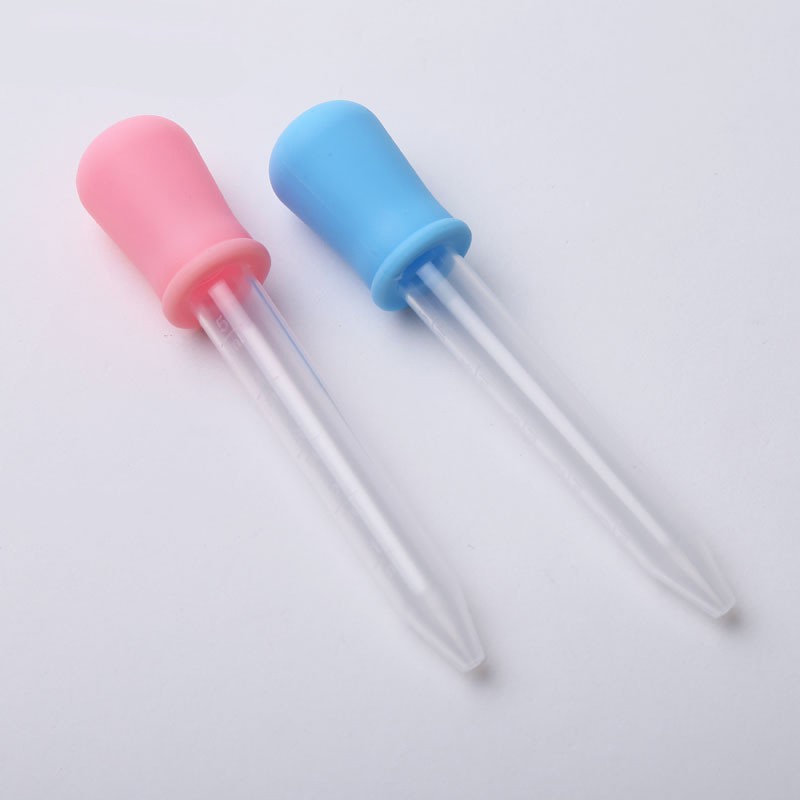 Ống nhỏ thuốc, hút sữa, 5ml bón sữa, bón thuốc chất liệu silicone không độc hại, an toàn, cực kì tiện lợi cho mẹ và bé