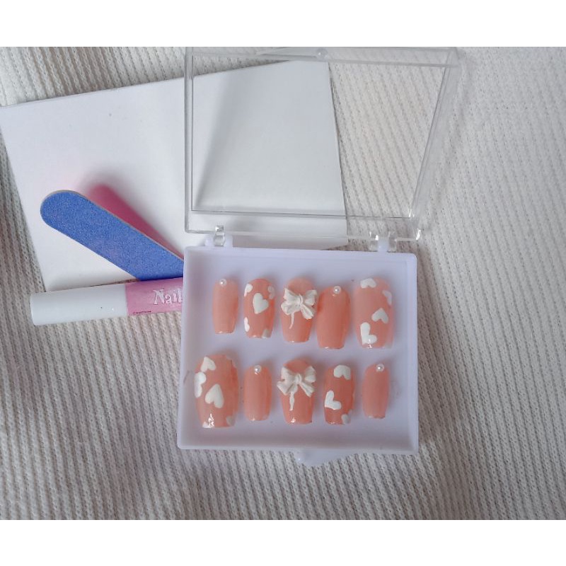 Móng giả_nail box móng thiết kế cute