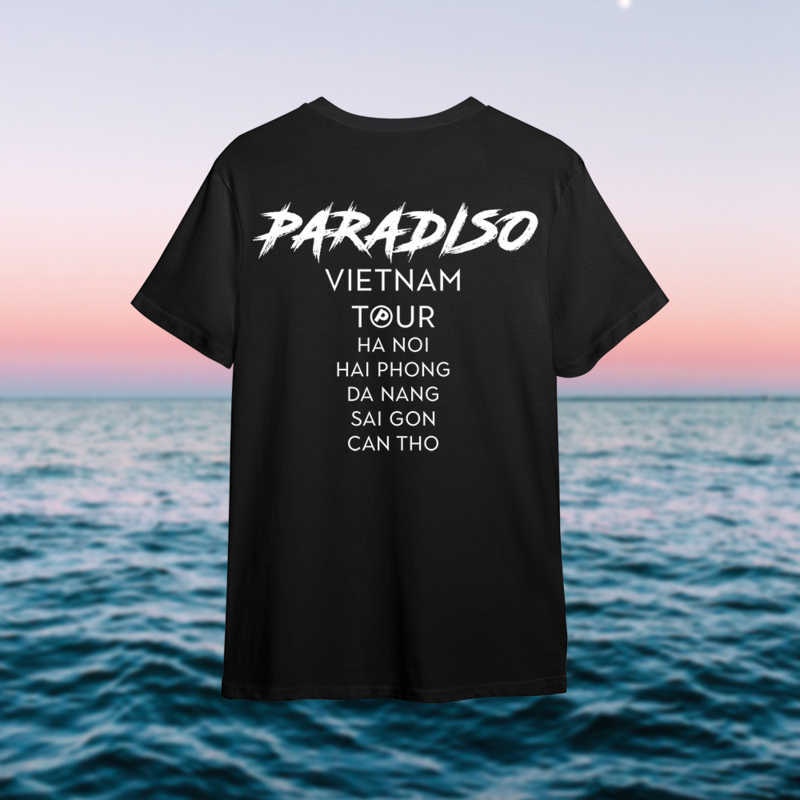Áo Thun VIET NAM TOUR (NOT STUSSY) 100% Cotton PARADISO Brand chính hãng