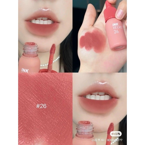 Son kem PERIPERA NUDE INK VELVET TINT- LAMII BEAUTY