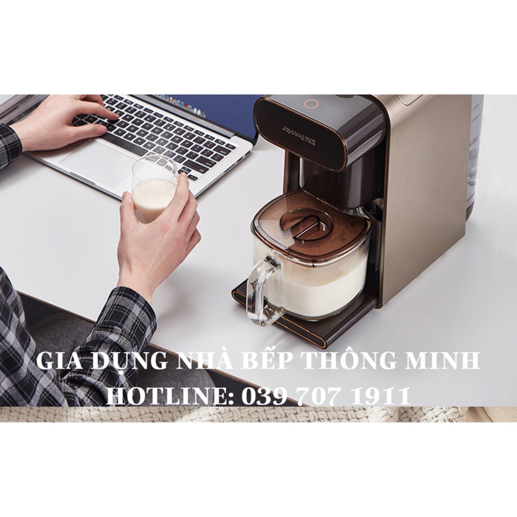 "SẴN HÀNG CHÍNH HÃNG “ Máy làm sữa hạt Joyoung cao cấp K1S tự động rửa . Tặng 5 chai thủy tinh miso 250ml.