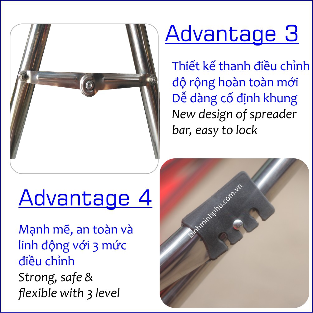 KHUNG VÕNG INOX 201 ỐNG TRÒN PHI 32 SU ĐA NĂNG  - Portable Folding Stainless Steel Stand Round Tube 32mm pipe