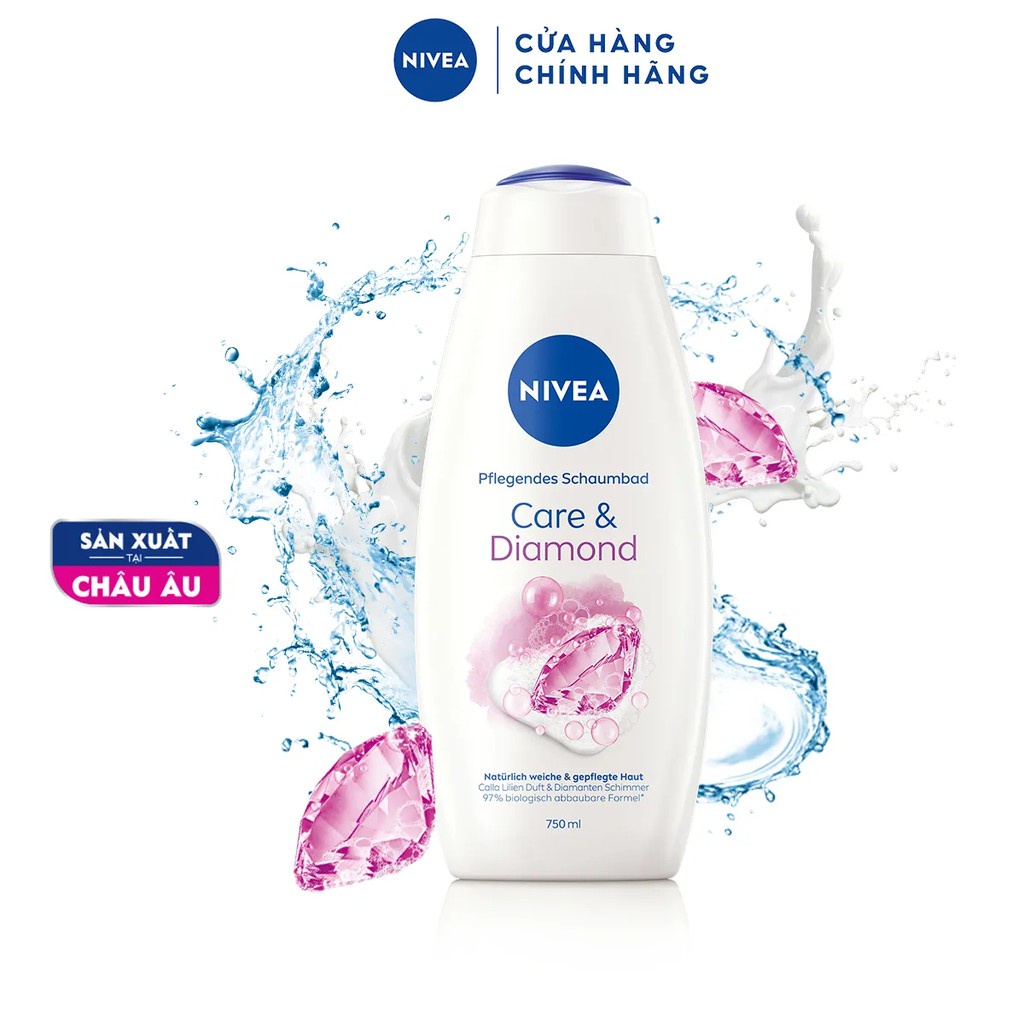 Sữa tắm dưỡng da hương hoa NIVEA 750ml