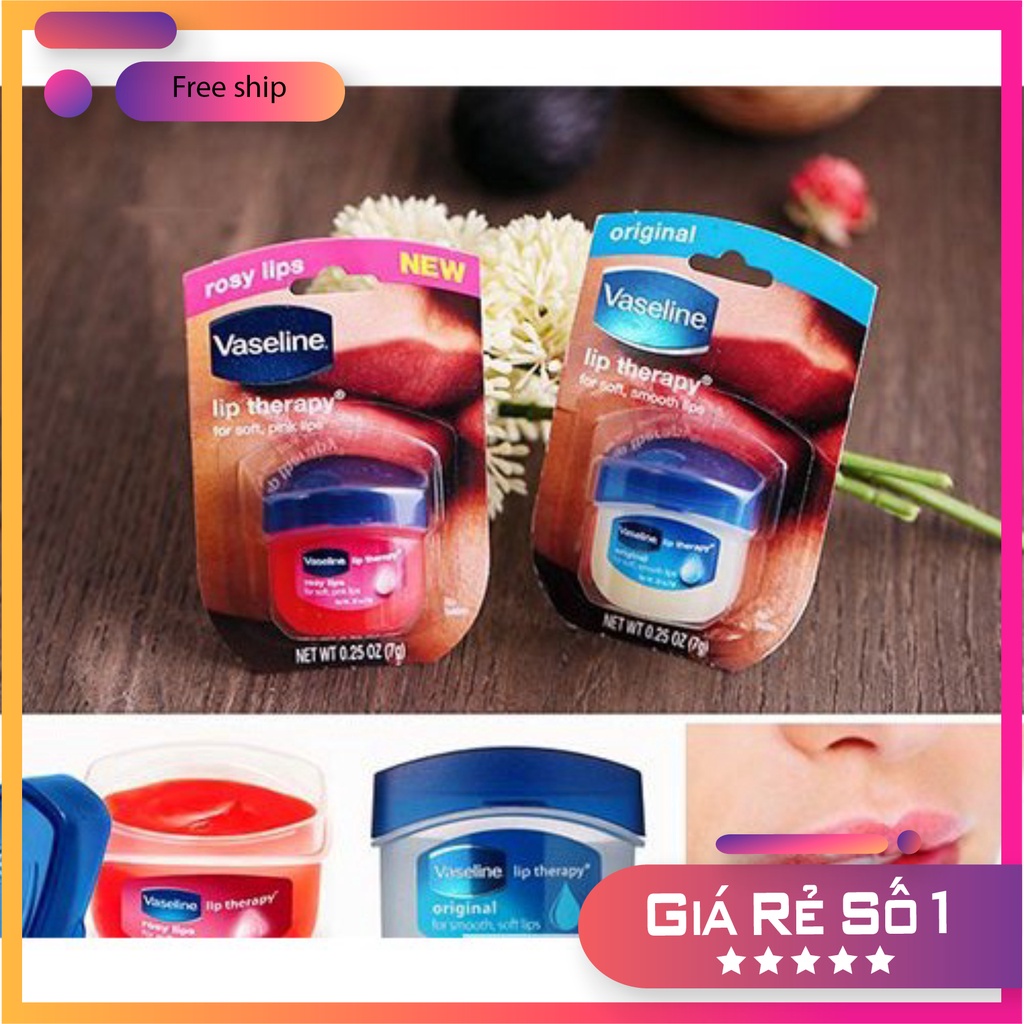 Hộp dưỡng ẩm môi vaseline