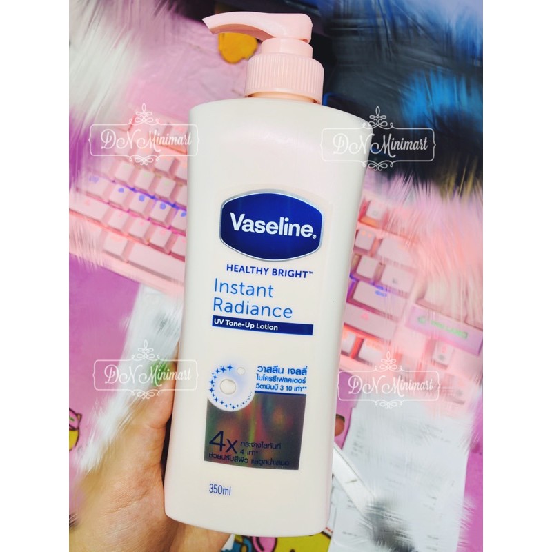 Dưỡng Thể Vaseline Healthy White Instant Fair 4X Thái Lan 350ml