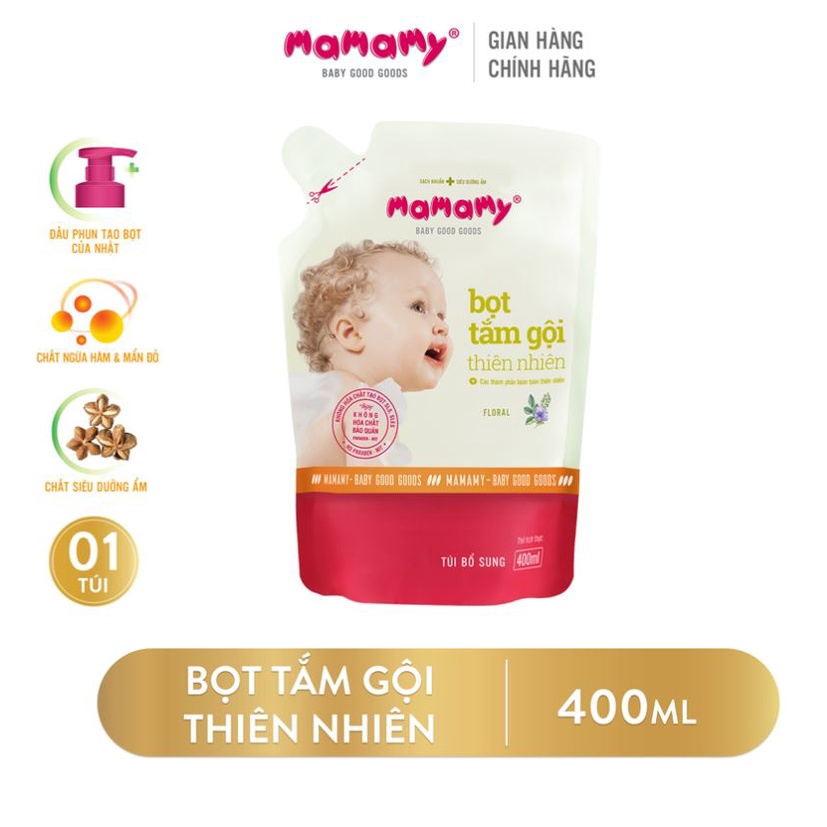 Tắm gội Mamamy 400ml