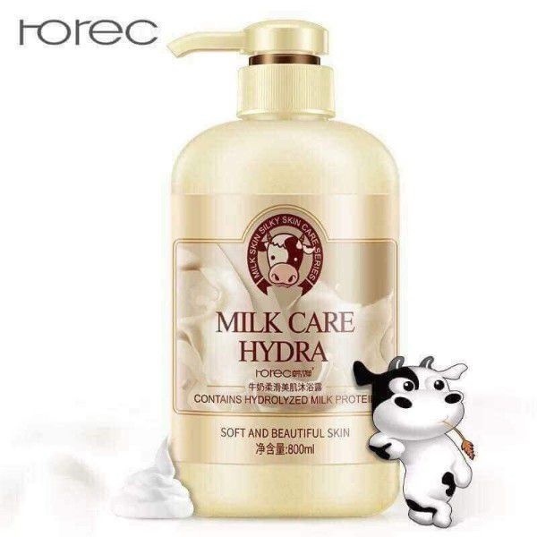 Sữa Tắm Con Bò Rorec Milk Care Hydra 800ml