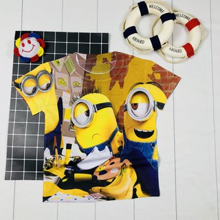 Áo thun 3D Minion