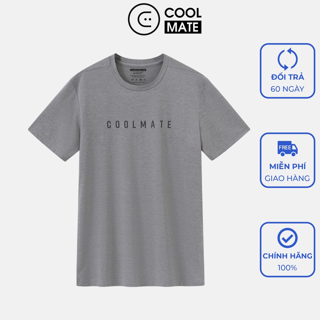 Áo thun tập gym nam Technical nhanh khô - thương hiệu Coolmate