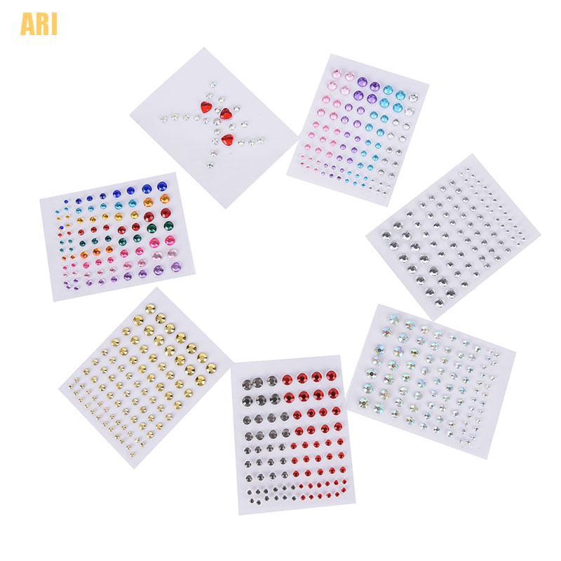 Miếng Dán Hình Xăm Kim Cương Pha Lê Lấp Lánh
