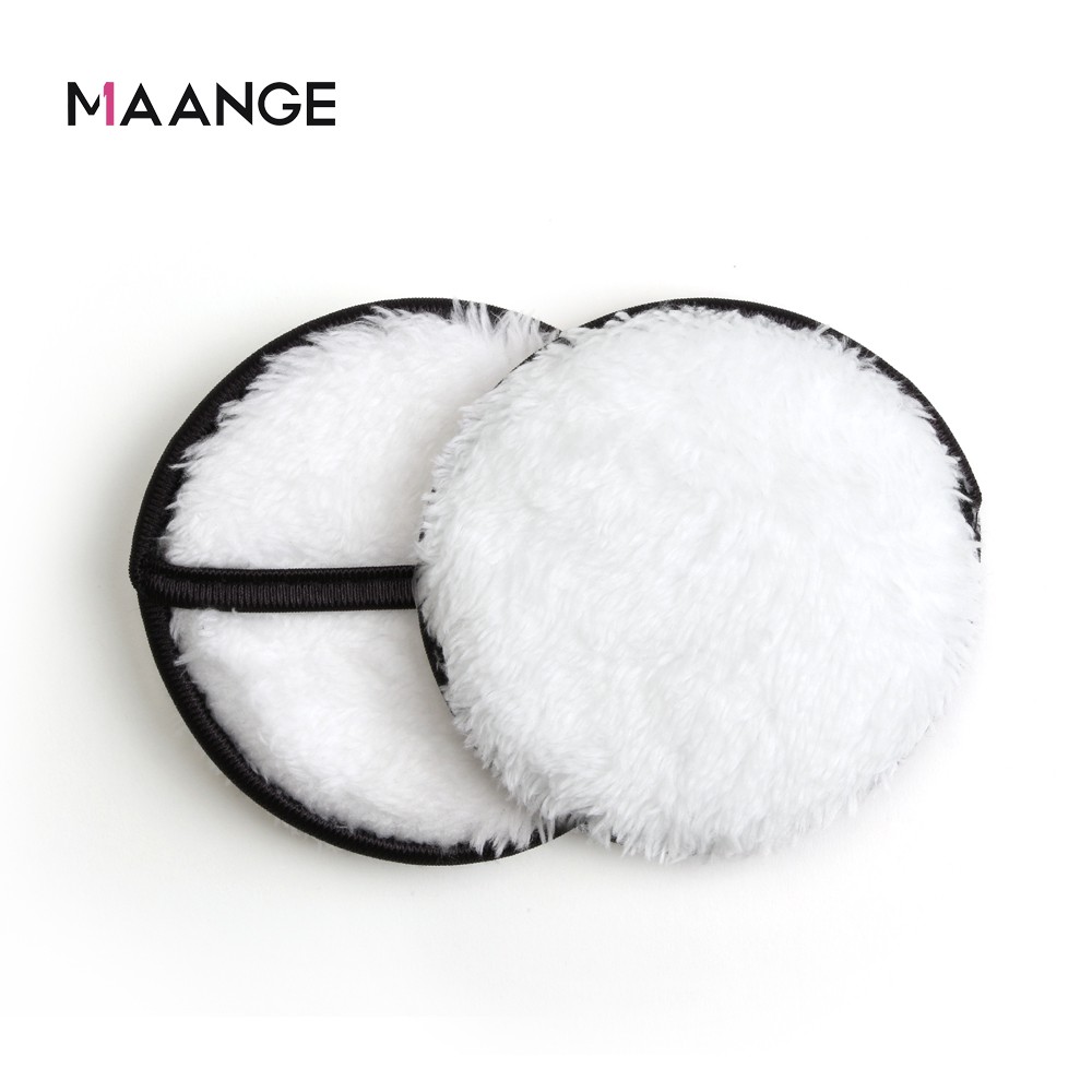 MAANGE 2 miếng tẩy trang mềm mại dành cho mọi loại da 5797