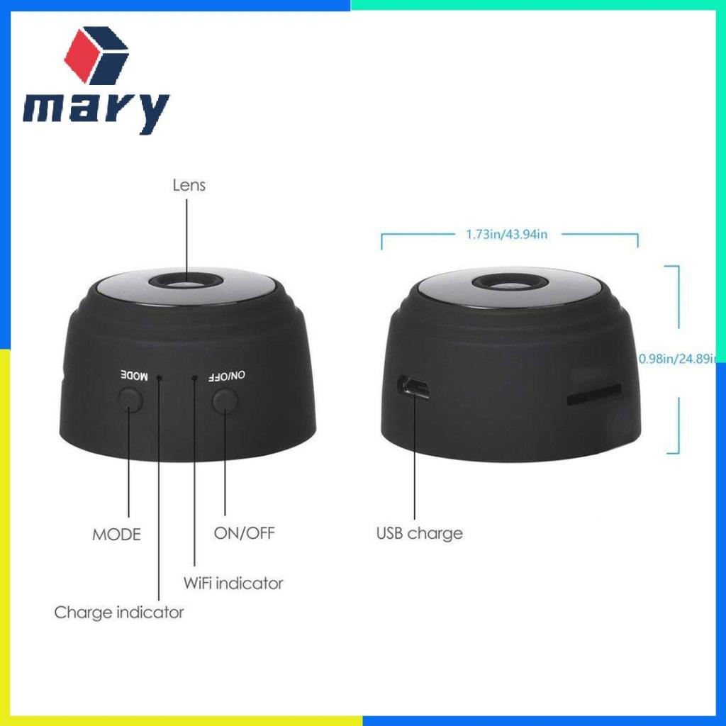 【MA-3C】Camera Không Dây A9 720P IP WiFi Với Điều Khiển Từ Xa | BigBuy360 - bigbuy360.vn