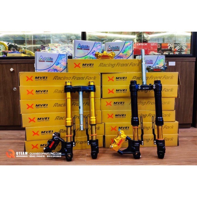 Giảm sóc USD  X-MVR1 hàng chính hãng kèm 1 heo ADELIN dành cho YAMAHA Exciter 150 - Exciter 155.