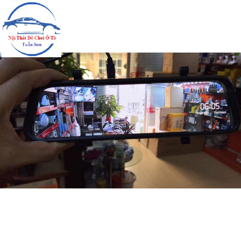 CAMERA HÀNH TRÌNH BlackBox Q10 KẸP GƯƠNG 12-24V | BigBuy360 - bigbuy360.vn