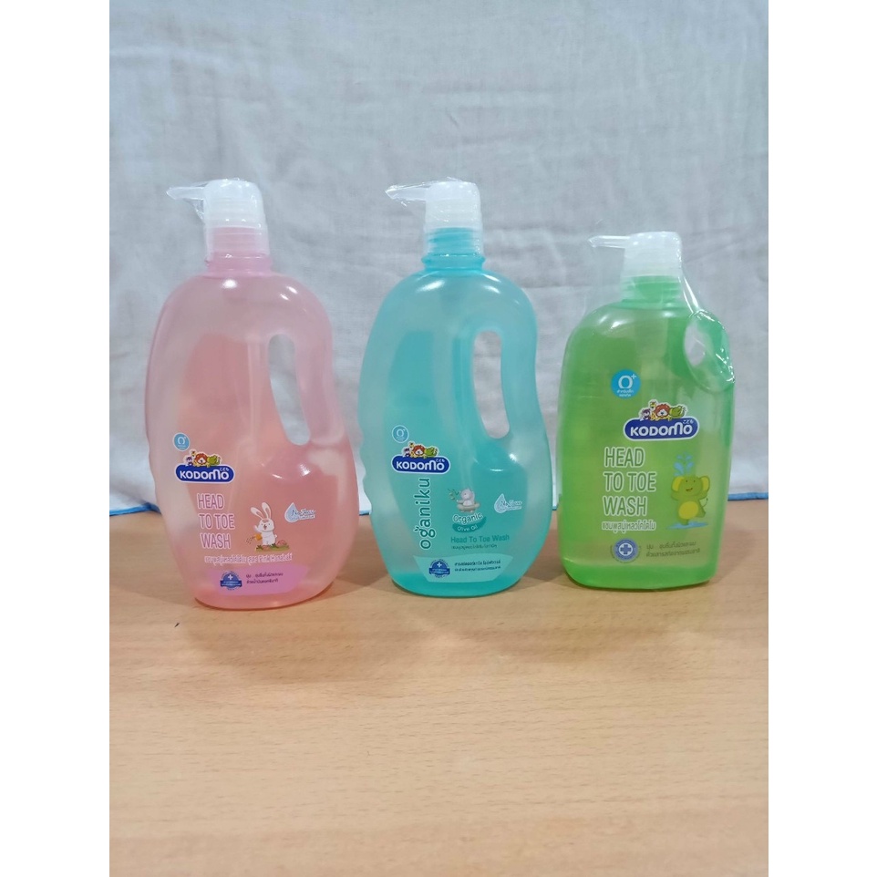 Dầu tắm gội cho bé Kodomo Head To Toe - 200ml,400ml - Thương hiệu Thái Lan