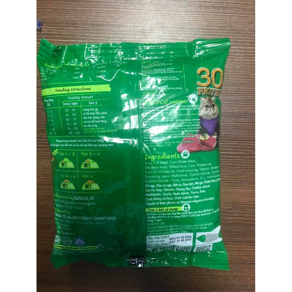 Tony's Cat 1.5KG - Thức Ăn Hạt Cho Mèo Thái Lan