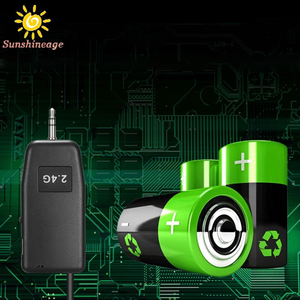 2.4G Wireless Microphone Headset Mic System For Voice Teaching Speaker Karaoke