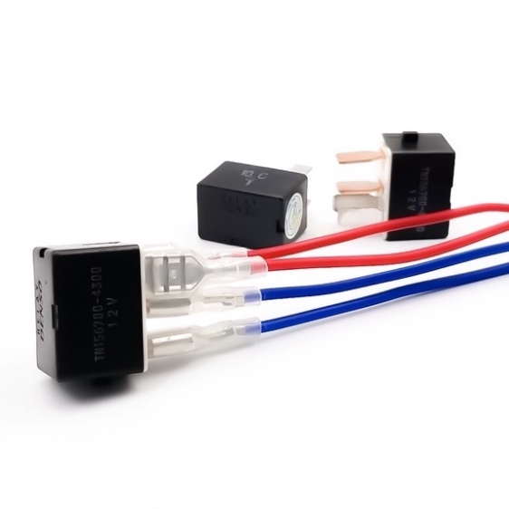 Relay 12V40A 4 Chân DENSO TN156700-4300 Kèm Dây Có Sẵn Đầu Cos Rơ le 12V Rơ le chuyển mạch Rờ Le 4 Dây COS Nối