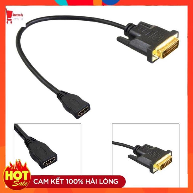 Cáp Chuyển Đổi Tín Hiệu DVI sang HDMI (24+1) Hàng Chất Lượng