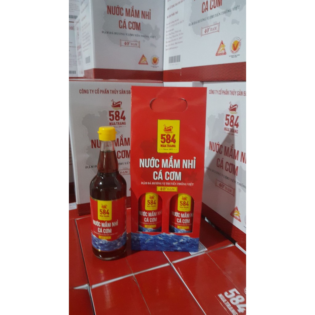 Nước mắm 584  Nha Trang 40 độ đạm 83k