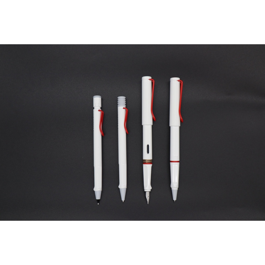 Bút bi LAMY SPECIAL EDITION safari white with red clip