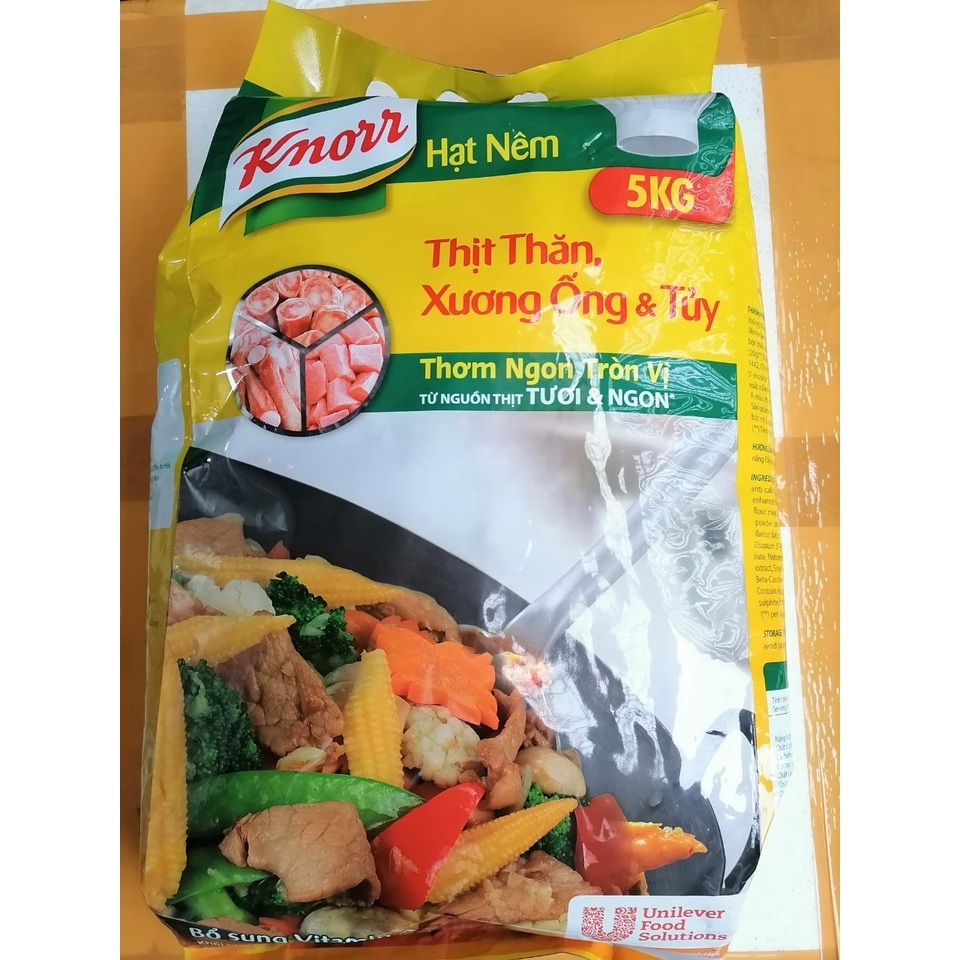 [TÚI LỚN 5Kg] HẠT NÊM THỊT THĂN XƯƠNG ỐNG VÀ TỦY [VN] KNORR Pork Seasoning