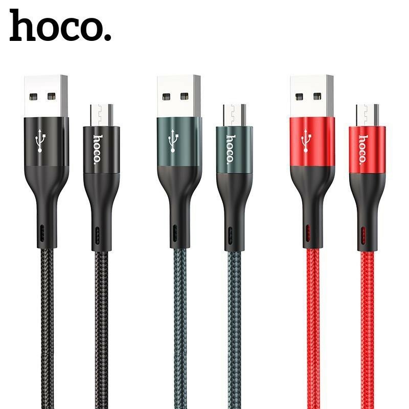 ✔CÁP DÙ SẠC NHANH DÂY DÙ HOCO X2 MAX MICRO USB 3A Chính Hãng/Dây Sạc SamSung Cáp Android-uh102