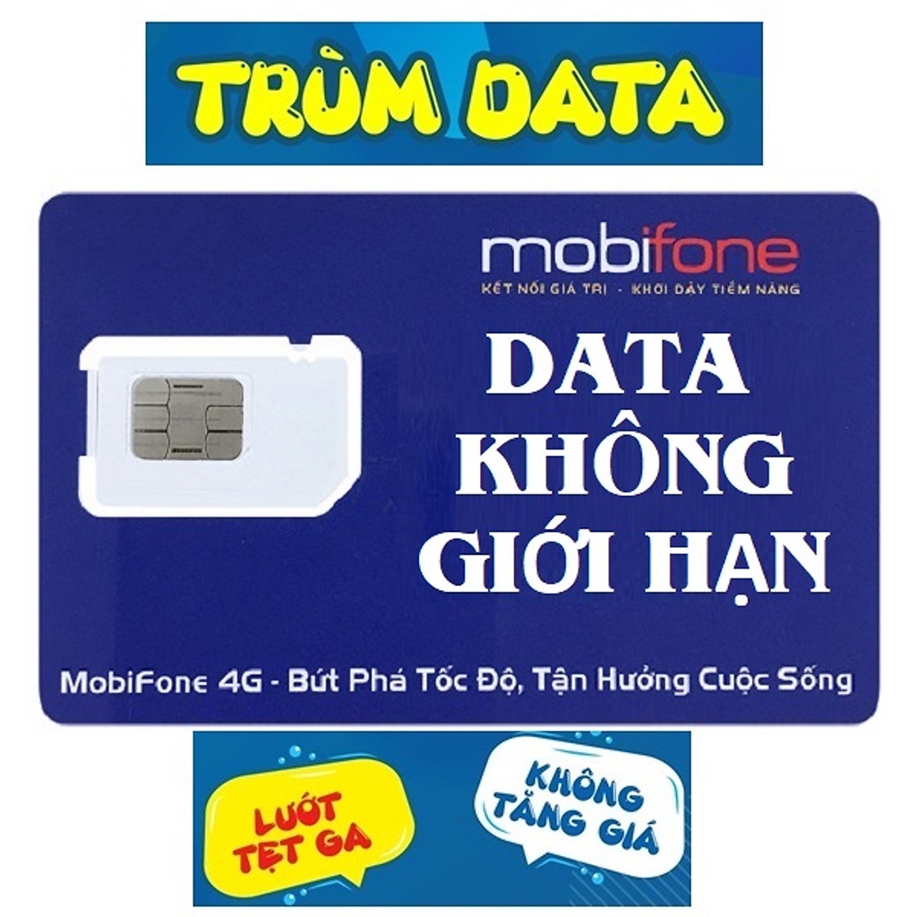 Sim 4G Mobifone CF60/DTHN Không Giới Hạn Dung Lượng