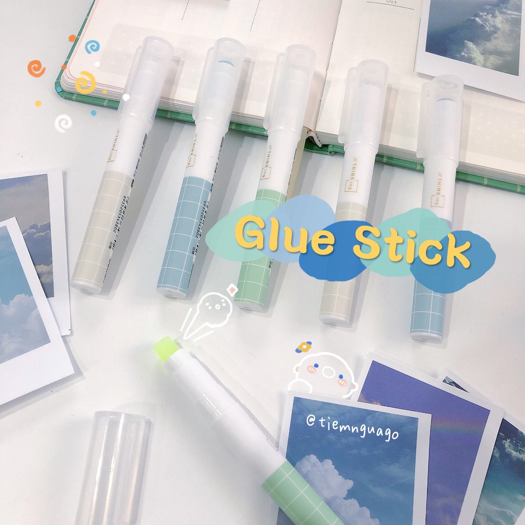 Keo Dán Dạng Bút Glue Stick Deli, Dán Sổ, Văn Phòng Phẩm - Tiệm Ngựa Gỗ