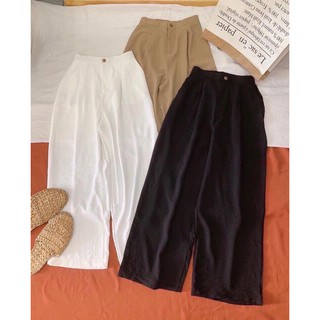 QUẦN CULOTTES XÔ LINEN