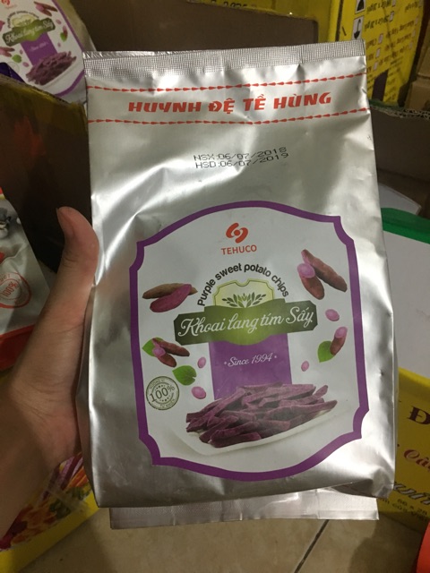 Thùng 6kg Hoa Quả Sấy Huynh Đệ Tề Hùng đủ vị: mít, khoai vàng, khoai môn, khoai tím , chuối...