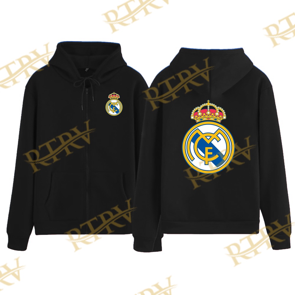 Áo Khoác Sweater Trẻ Em Real Madrid