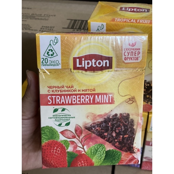 Trà Lipton Nga hộp 20 túi lọc