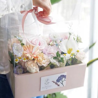 Hộp Mica xách 2 ngăn