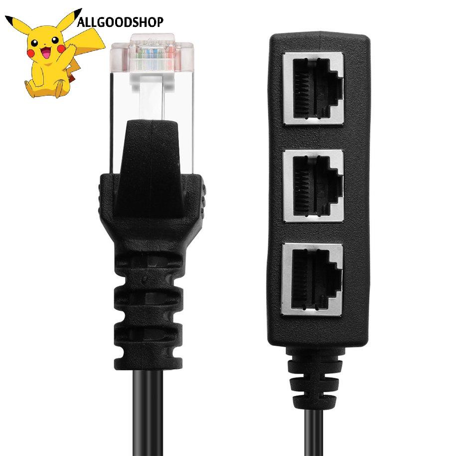 Bộ chia 1 sang 3 cổng mạng Lan Rj45