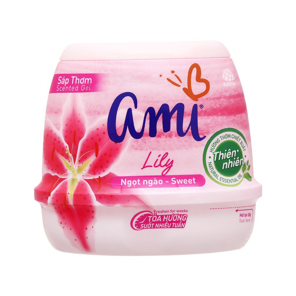 Sáp thơm Ami hương hoa lily 200g -Dearsieure