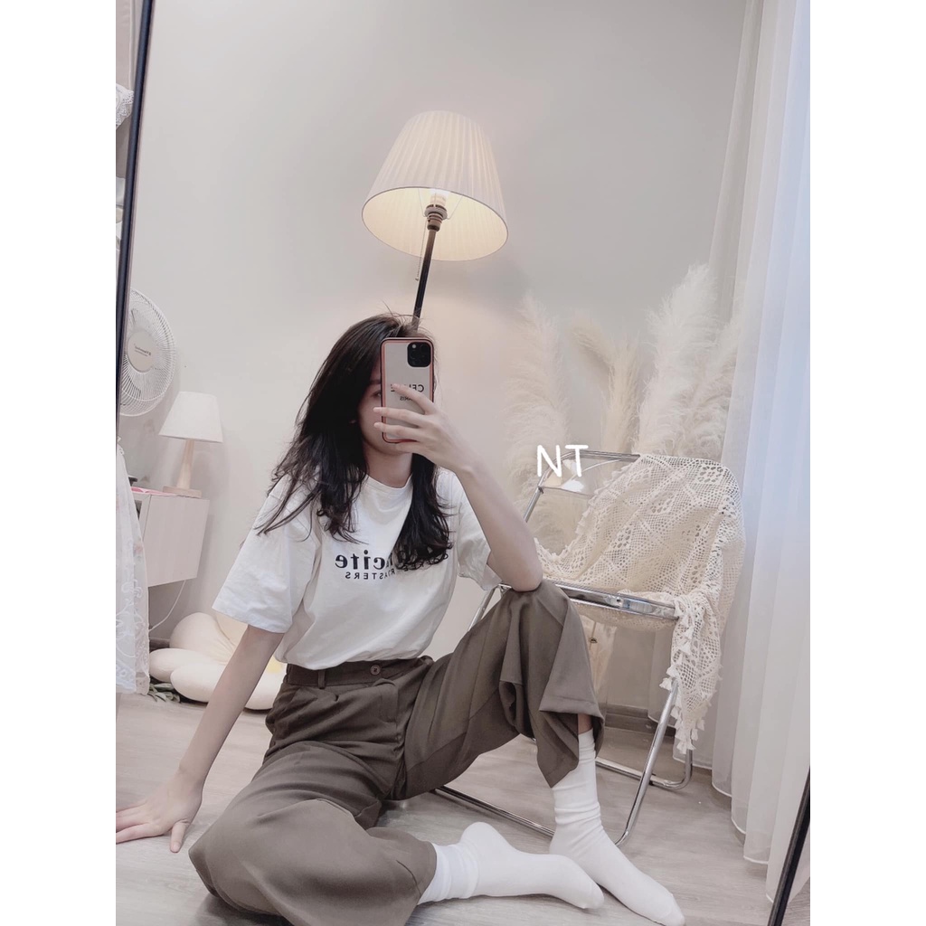 Quần Ống xuông thời trang_Quần Culottes dài công sở