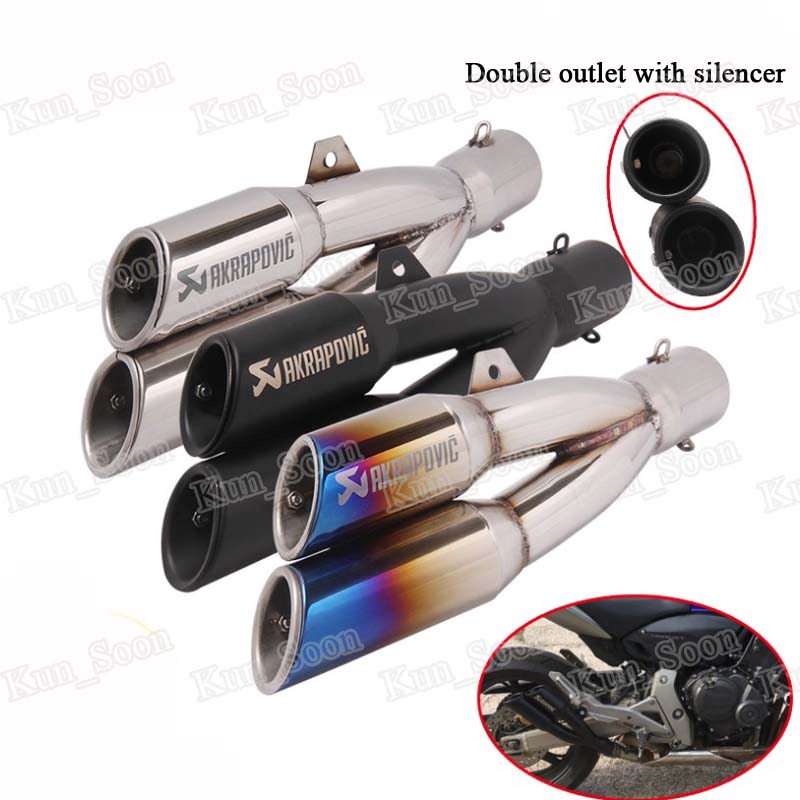 Ống Xả Khí Thải Hai Đầu 38-51mm Thông Dụng