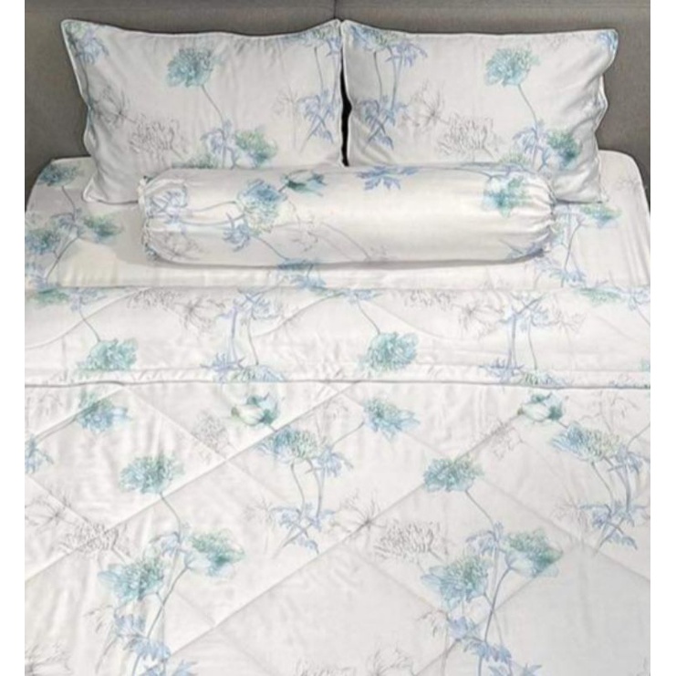 Ga lẻ Tencel 60s Cao Cấp Hoa Atiso m6