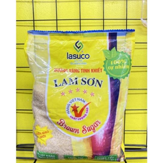 Đường vàng tinh khiết Lam Sơn Lasuco gói 1kg