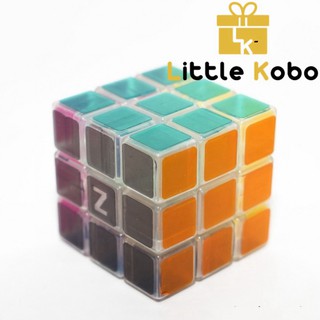 Rubik 3x3 Trong Suốt Z-Cube Transparent Cube Rubic 3 Tầng