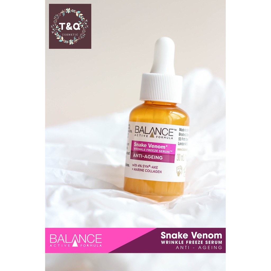Serum chống lão hóa Balance - Serum Nọc Rắn Chống Lão Hóa Balance Wrinkle Freeze Snake