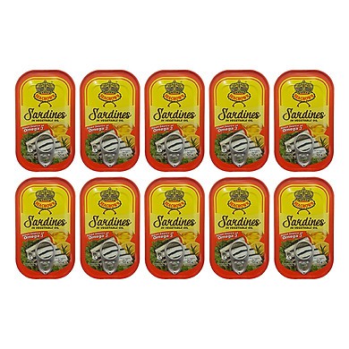 Cá Trích SeaCrown Ngâm Dầu Và Sốt Cà Chua Hộp 125G