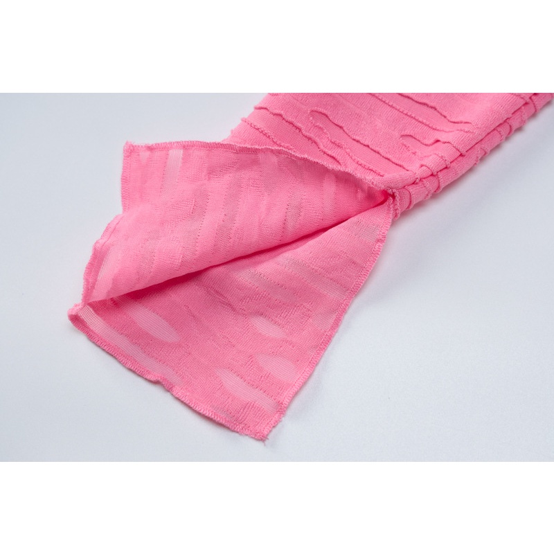 DUNEA Bộ Áo Ống Rỗng Buộc Dây &amp; Chân Váy Mdi Khoét Rỗng Cho Nữ DUNEA