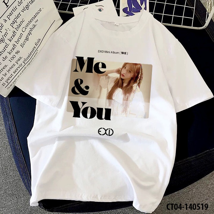 ÁO THUN HANI EXID ME & YOU MINI ALBUM 2019 WE